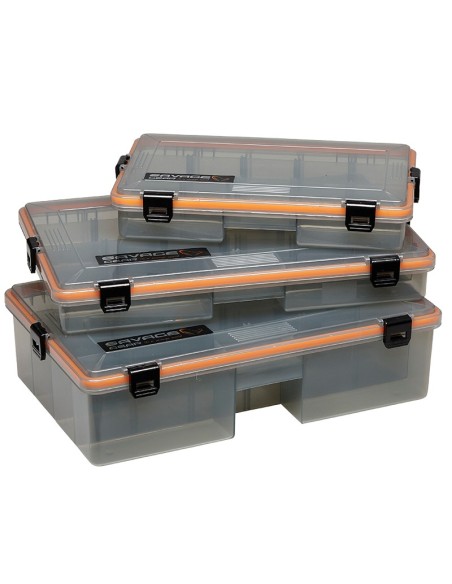 Savage Gear WP Lurebox 5b Smoke Scatola Porta Artificiali 35.5X23X5 cm