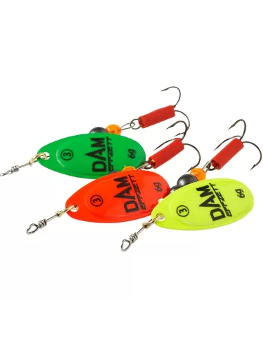 Dam Effzett Fluo Spinner Cucchiain Pesca Spinning 6 gr