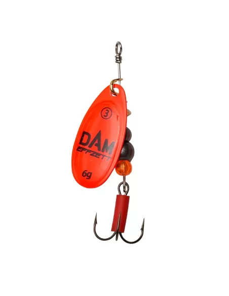Dam Effzett Fluo Spinner Cucchiain Pesca Spinning 6 gr