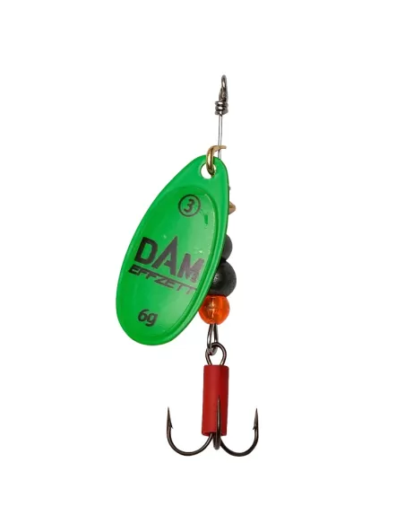 Dam Effzett Fluo Spinner Cucchiain Pesca Spinning 6 gr