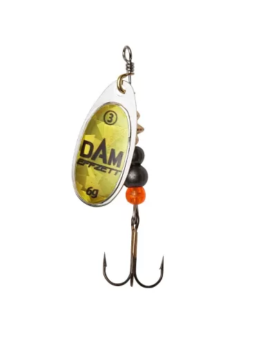 Dam Effzett Fluo Spinner Cucchiain Pesca Spinning 6 gr