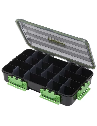 Madcat Tacklebox Scatola Impermeabile 4 Compartimenti Divisibili in 16 Posti