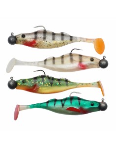 Berkley Pulse Realistic Perch Prerigged 4 pcs 70 mm  2