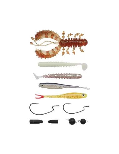 Berkley Finesse Kit Completo per la Pesca Street Fishing 11 pz