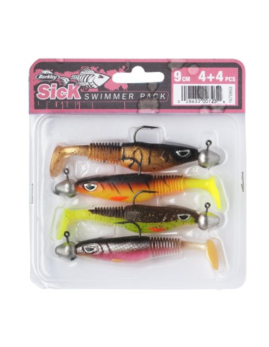 Berkley Pro Pack Vertical, Kit di Esche Artificiali, Colori Misti