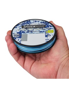 Spiderwire Stealth Smooth8 X8 PE Braid Braid 8 Heads 150mt Blue Camo  2