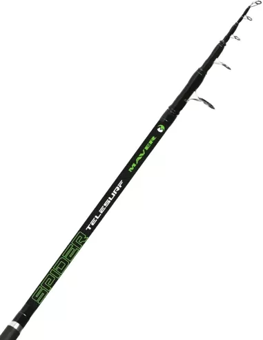 Maver Spider Telesurf Canna da Pesca Surfcasting 4.20mt in Carbonio