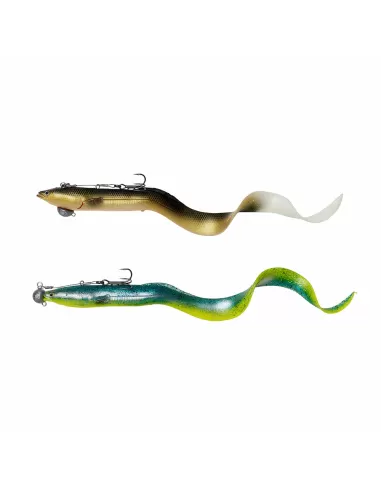 Savage Gear Teste Piombate a Sfera con Vite Doppio Anello Conf da 3pz