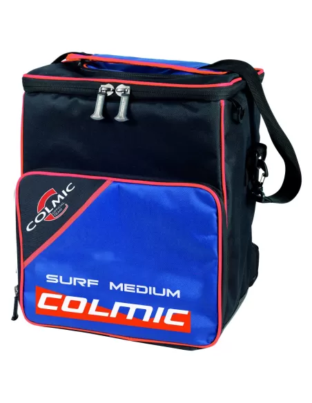 Colmic Surf Medium Borsa Surfcasting con 4 Scatole Incluse 32x37x24 cm