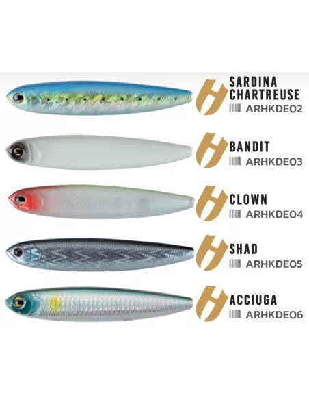 Herakles WTDOG Artificiale Offerta Per Grandi Predatori 125 HF mm 28 gr Floating