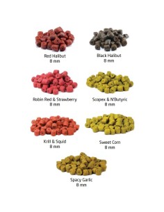 Madix Fish Pellets Drilled Protein Super Captivating 200 gr 8 mm 2