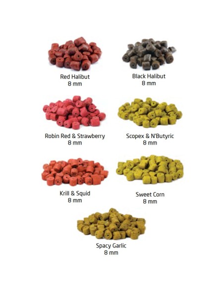 Madix Fish Pellets Forato Proteico Super Catturante 200 gr 8 mm