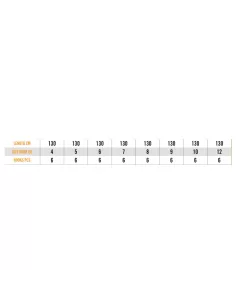 Sele Pescacciatore Sabiki 7 hooks 130 cm 2