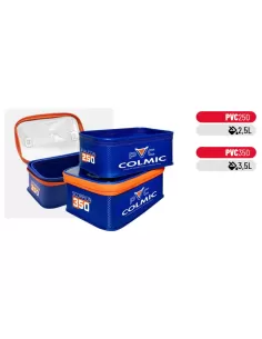 Colmic PVC containers Combo Scorpion 350 + Falcon 250 2pcs 2