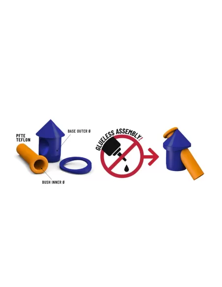 Colmic Strippa 2.0 Connettore per Elastico 1pz