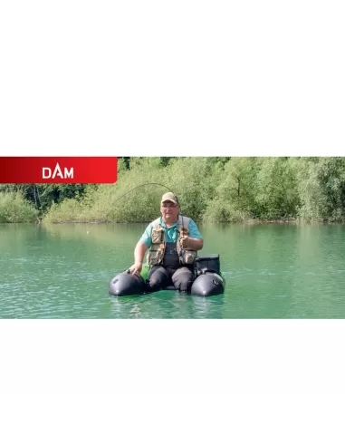 Dam Camovision Belly Boat With Air Pump