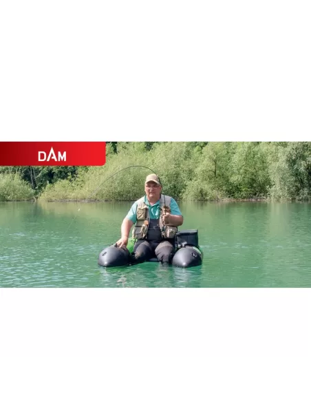 Dam Camovision Belly Boat With Air Pump