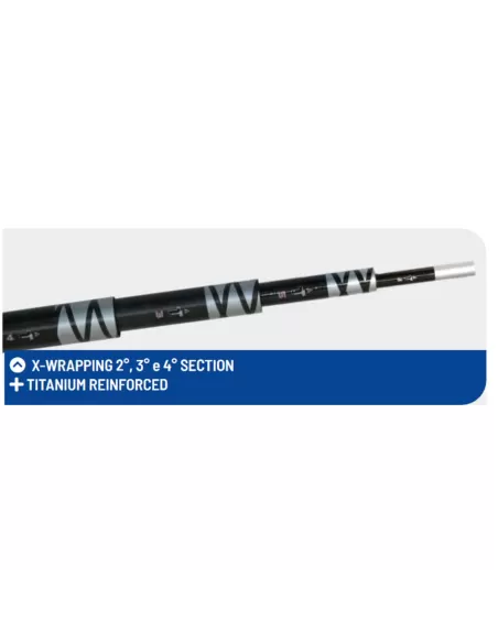 Colmic Lake River Roubaisienne 8.30 mt + mini Butt 100 cm Canne da pesca Colmic