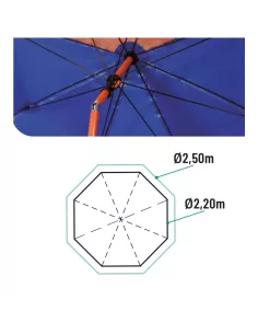 Colmic Umbrella With Tent Umbrella for Fishing 2