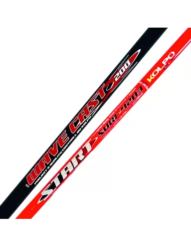 Kolpo Start Surf Canna da Pesca Surfcasting 3 Sezioni 4.20 mt 200 gr