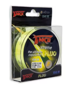 Take Xtreme Fluo 150mt Single Spool Fishing Lines Take