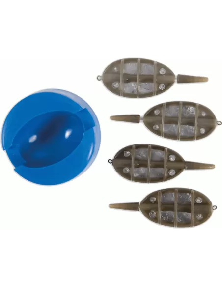 Lineaeffe Kit 4 Pasturatori Feeder Con Caricatore Carpfishing Lineaeffe