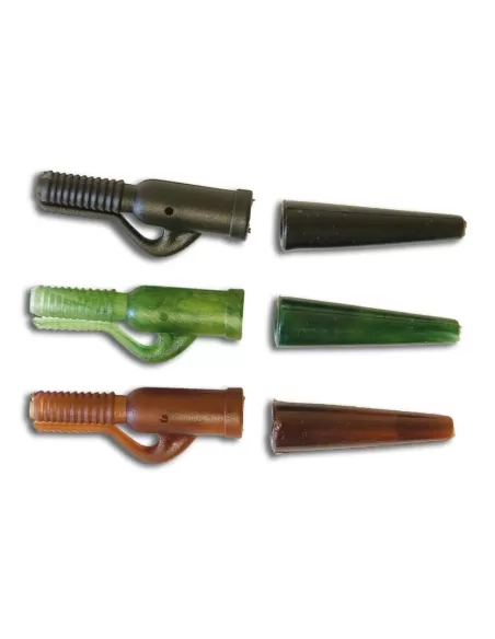 Safety clip and tail rubber - fishing tackle