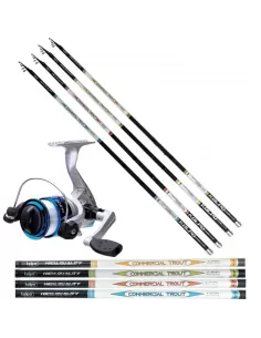 Trata Lago Canna Carbon Reel and Wire Kit
