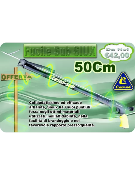 Fucile da pesca sub Sioux Sub Cressi Sub