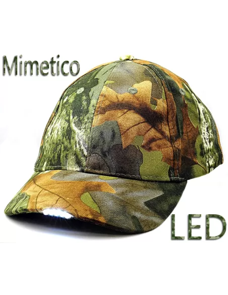 Peaked CAP and LED