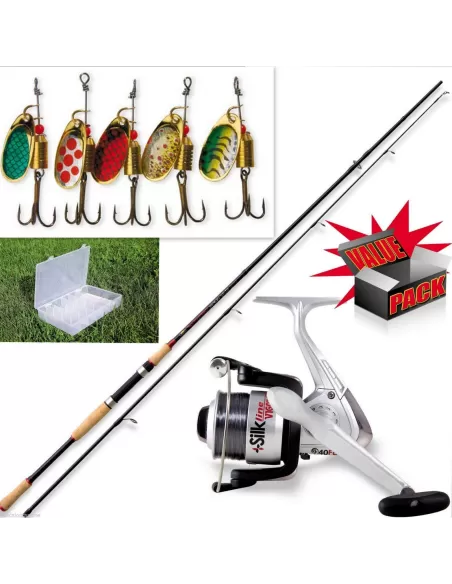 Kit spinning completo ontario Kit da pesca Altro