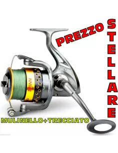 Braid reel Spin 8 bearings with Braid 