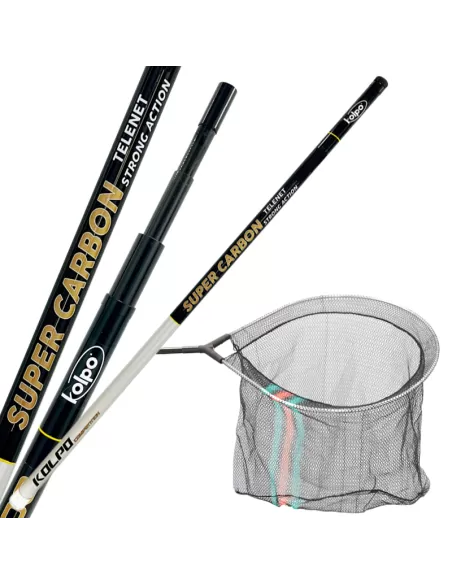 Kolpo Carbon Ford 3.50 mt Pole 3 mt with Head 50 cm