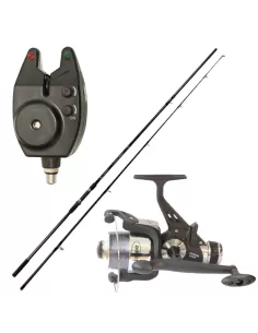 Carpfishing Kit Reel Reel and Warning Rod