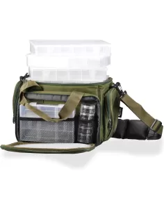 Plano Guide Series Drawer Tackle per Attrezzi da Pesca, Portatile, Cassetta, Vassoi Rimovibili, Articoli per la Pesca, Perle, Scuola