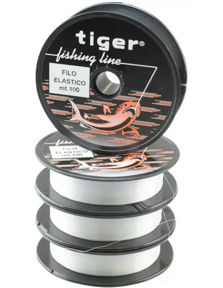 Tiger Elastic Bait Line 100m Kolpo Fishing Lines