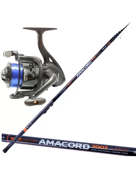 Canna Da Pesca Bolognese Concept 7 Metri In Carbonio - Mare, Lago E Fiume, Passata