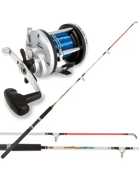 Kit trainetta monoboat JD trolling Kit da pesca Lineaeffe
