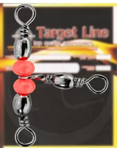 Triple Paternoster girella with beads 