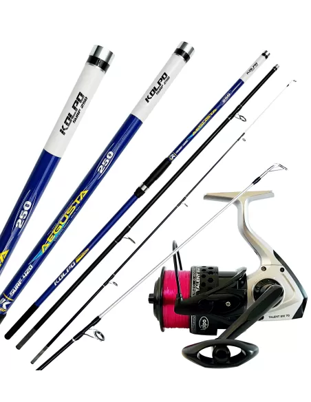 Kit De Pêche Guru - Canne 3 M Et Moulinet 4000 - Lancé 1-40 G - Avec Accessoires (ligne, Bas De Ligne, Mangeoires...)