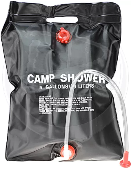 Doccia solare 20 litri Campeggio e outdoor Altro