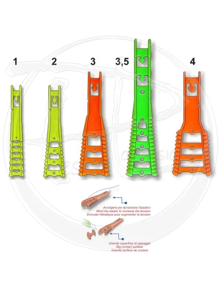 Scaletta per Elastico Regolabile M Kolpo