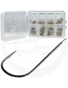 100 hooks with box 
