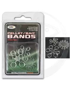 Assorted baits elastics 