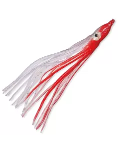Octopus in red silicone white 