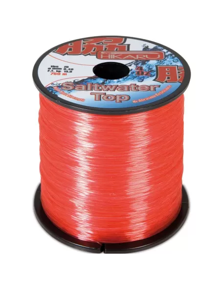 Hikaru Saltwater Top Fishing Line Red 1500mt Hikaru Fishing Lines