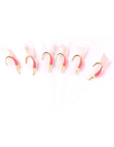 Sabiki shirimp 6 golden hooks