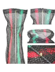 Heavy net with pole, traps and Kolpo nets