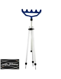 Aluminium tripod with 4 rods places 