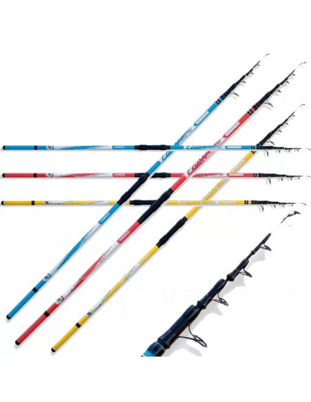 Canna in carbonio egon surfer Surfcasting Canne da pesca Fishing Ferrari